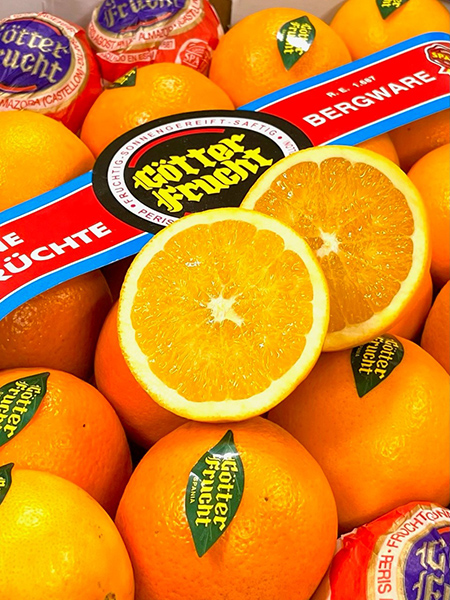 Orangen Götterfrucht aus Spanien