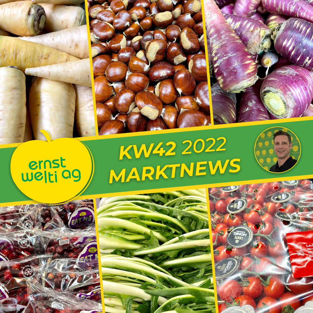saisonale Früchte & Gemüse - Marktnews vom 20.Oktober 2022
