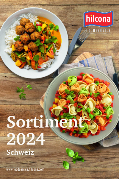 HILCONA Foodservice Sortiment Schweiz 2024