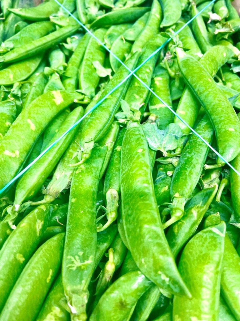 Produktbild Gebinde Erbsen frisch