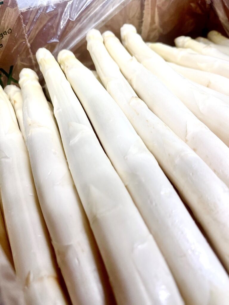 Spargel weiss Italien